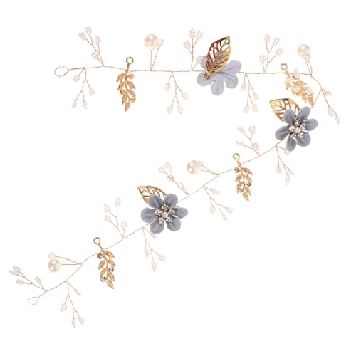 HAPINARY 2 Stücke Stirnband Strass Blumen Stilvolle Braut Schmuck Für Bachelorette Parteien von HAPINARY