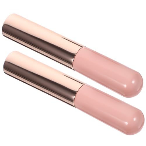 HAPINARY 2st Lippenbürste Lippenstift-applikatorstäbe Make-up-pinsel Für Frauen Lippenapplikator Aus Silikon Make-up Pinsel Lipgloss-applikator Concealer Lippen Make-up Metall Staubdicht von HAPINARY