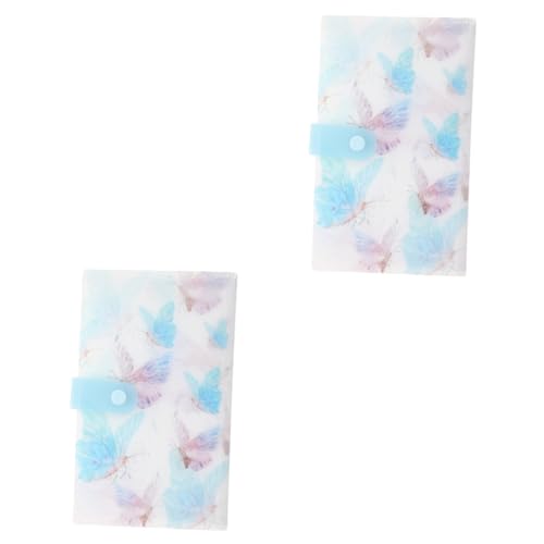 HAPINARY 2stücke Nail Art Sticker Aufbewahrungsbuch Dekorative Aufkleber-sammelmappe Für Maniküre-designs Organizer Für Nagelkunst Und Aufbewahrung Von Nagelstickern Leicht Und Robust von HAPINARY