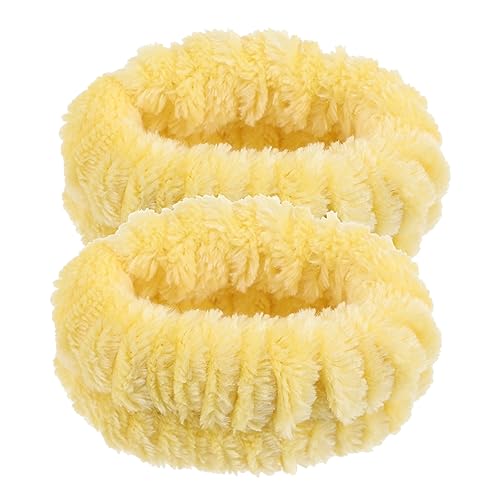 HAPINARY 2stücke Gesichtswascharmband Aus Flanell Für Mädchen Pack Geschmeidige Armbänder Zum Waschen Schminken Für Hausarbeiten Elastisch Und Saugfähig von HAPINARY