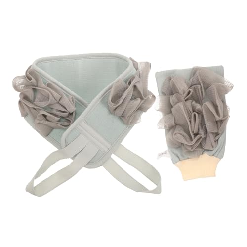 HAPINARY 2stücke Peeling-handtücher Für Dusche Badetücher Mit Rückenschrubber Peeling-handschuhe Aus Viskose Für Badewaschlappen von HAPINARY