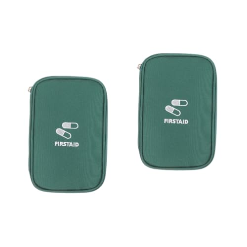 HAPINARY 2stücke Portable Medizin Aufbewahrungsbeutel Wiederverwendbarer Organizer Für Medikamente Große Reisetasche Aus Oxford Erste-Hilfe-ausrüstung Und Notfallbedarf Leicht Und von HAPINARY