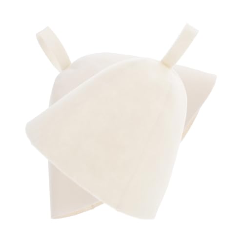 HAPINARY 2stücke Saunahut Aus Filz Tragbar Badezimmer Sauna Hut Flexibel Wiederverwendbar Für Damen Reisen von HAPINARY