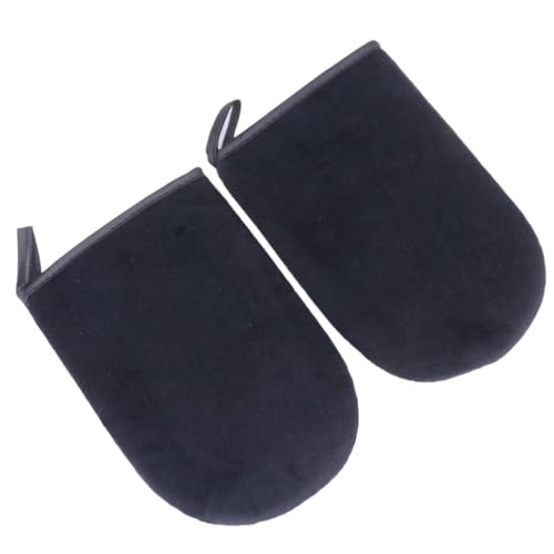 HAPINARY 2stücke Selbstbräunungs-handschuhe Self Tanning Applicator for Women Langlebig Und Feuchtigkeitsspendend Einfaches Auftragen Für Natürliches Ergebnis Schwarz von HAPINARY