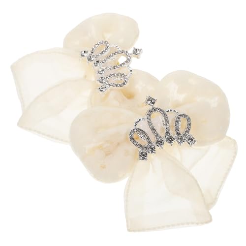 HAPINARY 2stücke Süße Haarspangen Mit Schleifen Dekorative Haarclips Für Mädchen Haaraccessoire Für Und Tägliche Styles Leicht Und Langlebig von HAPINARY