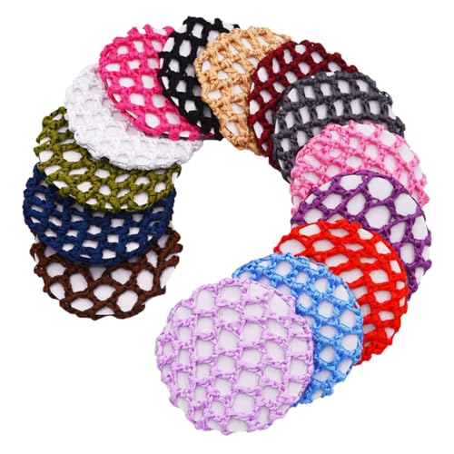 HAPINARY 3 Sets Ballett-haarnetz Für Frauen Dutt-abdeckung Haarnetz 14 Stück X 3 von HAPINARY