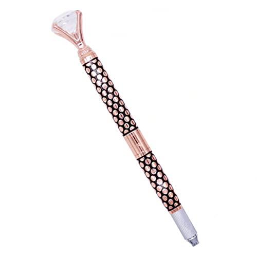 HAPINARY Makeup Microblading Pen Mit Köpfen Dual-ended Augenbrauenstift Für Langlebiges Manuelles Permanent-make-up Für Präzise Augenbrauenformen Roségold von HAPINARY