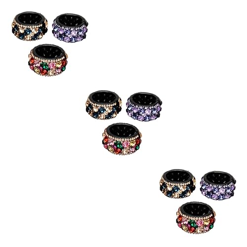 HAPINARY 3stücke Fashion Kristall Haarspange Ponytail Clip Haar Styling Werkzeug Für Frauen Und Mädchen Mittlere Zufällige Farbe Für Alltag Und Party von HAPINARY