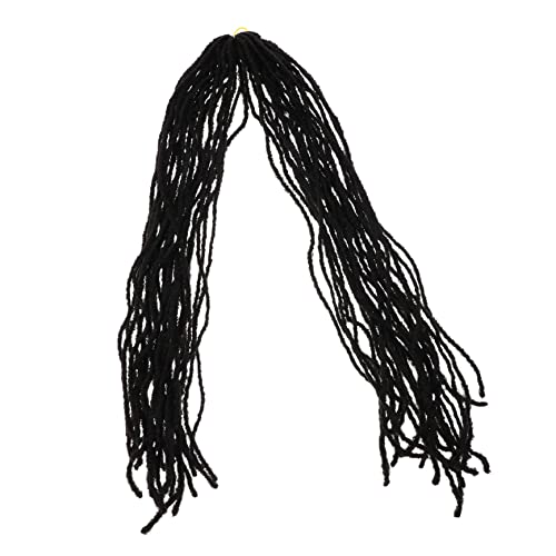 HAPINARY 3 Stück Dirty Braids Filz Herrenperücke Damen Haarteil Modische Haarperücke Naturperücke Mode Haarteil Synthetische Dreadlock Extensions Natürlich Aussehende Haarperücke Herren von HAPINARY