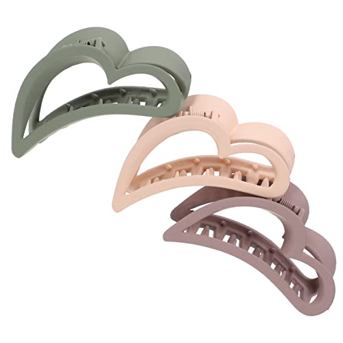 HAPINARY 3stücke Herz-haarklammern Für Frauen Haarklammern Für Langes Haar Haarklammern Für Dünnes Haar Aus Hochwertigem Material Rutschfest Stark Haltend von HAPINARY