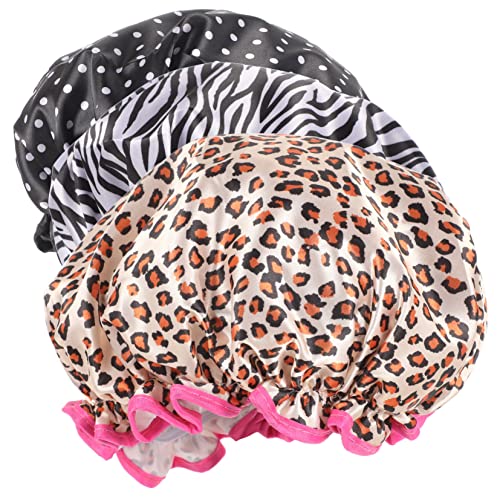 HAPINARY Schlafmütze Für Damen Bequeme Duschmütze Wiederverwendbare Damenmütze Verschleißfeste Schlafmütze Kompakte Damenmütze Für Täglichen Gebrauch von HAPINARY