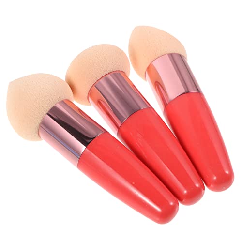 HAPINARY 3stücke Make-up-schwämme Zum Verblenden Beauty-schwämme Für Gesicht Mehrzweck-schwämme Nass-trocken Tragbare Make-up-schwämme Geschmeidige Kosmetikwerkzeuge Für Frauen von HAPINARY