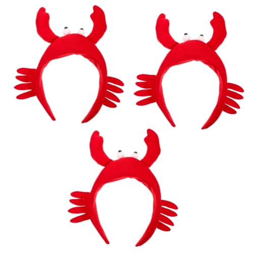 HAPINARY 3 Stück Lustiges Haarschmuck mit Lobster Design für Festliche Anlässe und Partys Bringt Spaß und Moment von HAPINARY