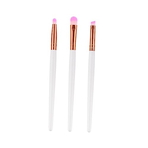HAPINARY 3 Stück Makeup Pinsel Set Teilig Holzgriff Nylonborsten für Damen Profi Kosmetik Puder Make Up Gleichmäßiges Auftragen Langlebig und Komfortabel für Täglichen und Professionellen von HAPINARY