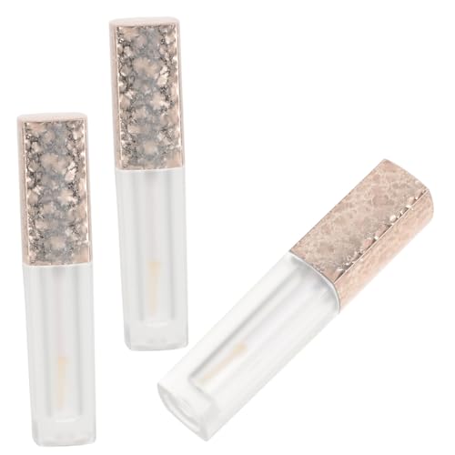 HAPINARY 3 Stücke Leere Lip Gloss Rohre DIY Lip Gloss Behälter Mit Zauberstab Kosmetikbehälter Für Selbermachen von HAPINARY