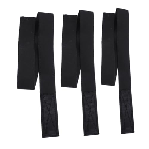 HAPINARY 3 Stücke Spitze Stirnband Perücke Wrap Rutschfeste Elastische Band Für Damen Haar Perücke Grip Straps Schwarz von HAPINARY