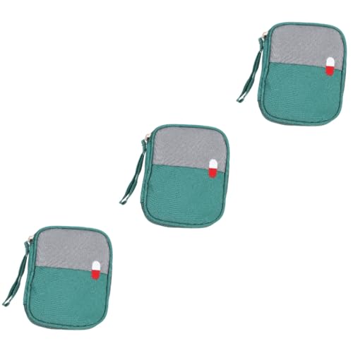 HAPINARY 3 Teilige Tragbare Medikamententasche, Reise Organizer Für Medikamente, Reisetasche Für Medikamente, Multifunktionale Aufbewahrungstasche Für Unterwegs, Tragbare Tasche Für Den von HAPINARY