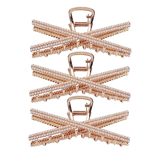 HAPINARY 3-teiliges Haar-accessoire Aus Metalllegierung Modisches Haar-accessoire Für Damen von HAPINARY