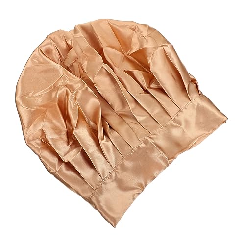 HAPINARY 3-teiliges Schlafzubehör Bequeme Satin-schlafmütze Für Frauen Mit Lockigem Haar von HAPINARY