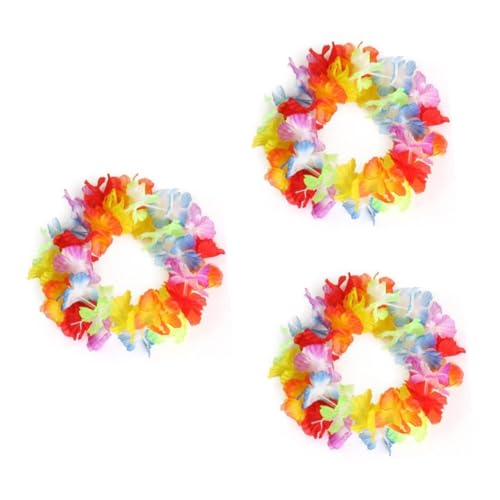 HAPINARY 36stücke Teiliges Hawaii Blumenkranz Stirnband Für Luau Strandpartys Bunte Kopfstücke Für Festival-dekoration Und Sommerfeiern von HAPINARY