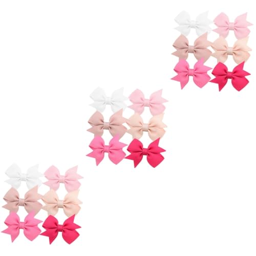 HAPINARY 36 Stk Haarspange Haargummi Für Kleinkinder Haargummis Für Kinder Mädchen Haarschleife Kleinkinderhaare Haarbänder Seile Dehnbare Haargummis Gerippter Gürtel Aus Polyester von HAPINARY