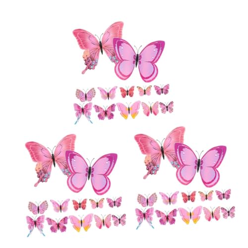 HAPINARY 36 Stück Haarnadel Haarnadel Hochzeit Haarschmuck Festival Haarschmuck Für Damen Volumen Haarspangen Schmetterling Kunststoff Clip Schmetterlinge Haarspangen Retro Schmetterling von HAPINARY