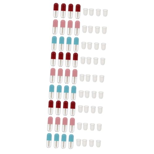 HAPINARY 36stücke Mini Kapsel Lip Gloss Tuben Tragbare Leere Behälter Für Lippenpflege Für Kosmetiktaschen Und Unterwegs Auslaufsicher Und Kompakt von HAPINARY