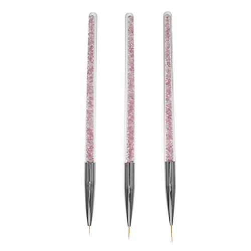 HAPINARY 3stücke Nagelkunst Pinsel Mit Feinen Strichen Für Maniküre Und Eyeliner Für Nail Art Und HAPINARY 3stücke Nagelkunst Pinsel Mit Feinen Strichen Für Maniküre Und Eyeliner Für Nail Art Und von HAPINARY