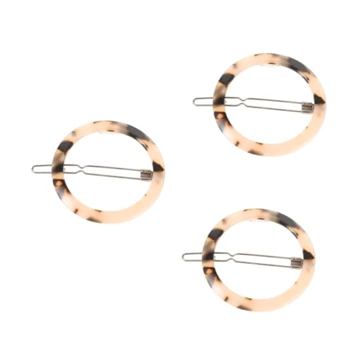 HAPINARY 3stücke Fashion Frauen Haarspange Geometrische Haarklammer Im Spotted Design Langlebiges Haarstyling-zubehör Für Jeden Anlass von HAPINARY