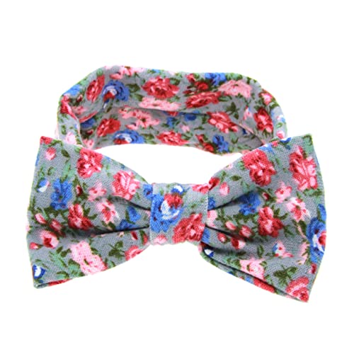 HAPINARY 3stücke Haarreifen Für Junge Mädchen Bedrucktes Stirnband Kopftuch Haarschmuck Mit Schleife von HAPINARY