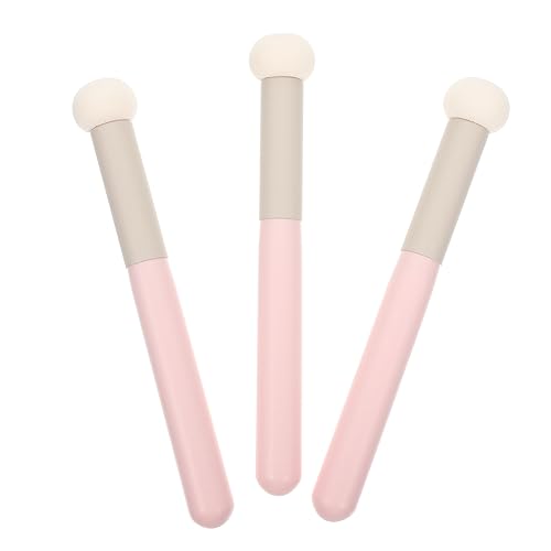 HAPINARY 3St Make-up Pinsel kosmetikpinsel makeup brushes Make-up-Set handgehaltener Make-up-Schwamm Make-up-Concealer-Tools Make-up-Pinsel für Frauen Concealer- Latexschwamm Weiß von HAPINARY