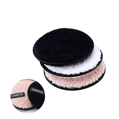 HAPINARY 3stücke Doppellagiger Make-up-entferner-schwamm Gesichtsschwamm Waschbares Reinigungstuch Mit Zusatz Für Unterwegs Zum Entfernen Von Make-up Sonnenschutz Chemikalien Und Kosmetika HAPINARY 3stücke Doppellagiger Make-up-entferner-schwamm Gesichtsschwamm Waschbares Reinigungstuch Mit Zusatz Für Unterwegs Zum Entfernen Von Make-up Sonnenschutz Chemikalien Und Kosmetika von HAPINARY