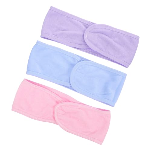 HAPINARY Baumwoll-sport-stirnband-set – Make-up- Und Wasch-stirnbänder Haargummi Für Frauen Mädchen Yoga Mit Saugfähigem Handtuch Zum Trocknen Des Haares von HAPINARY