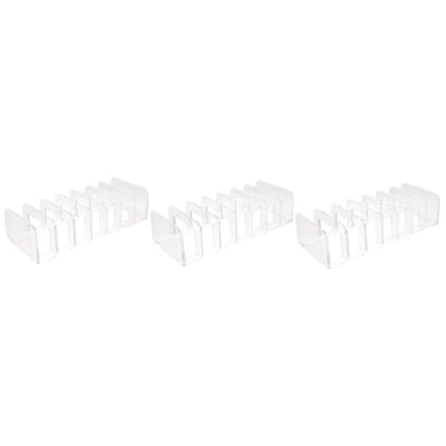 HAPINARY 3 Stücke Lidschatten-palette Make-up Palette Organizer Erröten Organizer Make-up Lagerung Box von HAPINARY