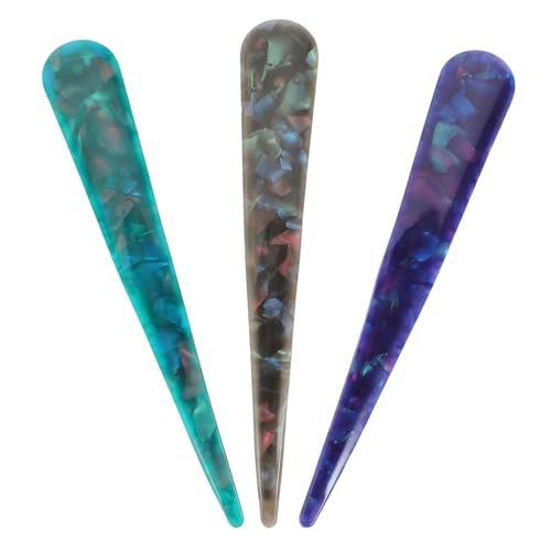 HAPINARY 3stücke Große Haarspangen Acryl-haarnadel Damen-haarschmuck Für Verschiedene Frisuren Partys Zeremonien Und Fotoshootings von HAPINARY