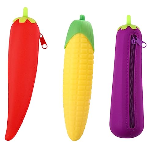 HAPINARY 3stücke Stifte-Aufbewahrungstasche Mit Reißverschluss Praktischer Multifunktions-bleistiftbeutel Tragbarer Stifthalter Für Schreibwarenorganisation Langlebiges von HAPINARY