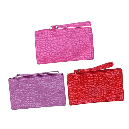 HAPINARY Satin Abendtasche Damen Kosmetiktasche Satz Für Hochzeit Party Bankett Mit Einfacher Handtasche Und Geldbörse Leicht Und Praktisch von HAPINARY