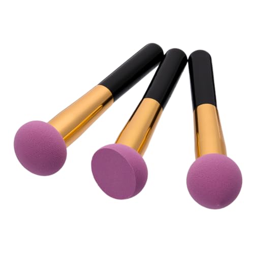 HAPINARY Kosmetikset Mit Holzgriffen Für Puder-foundation Und Concealer Professionelles Make-up-set Mit Puderpinsel Für Rouge Eyeliner Und Cremeton von HAPINARY