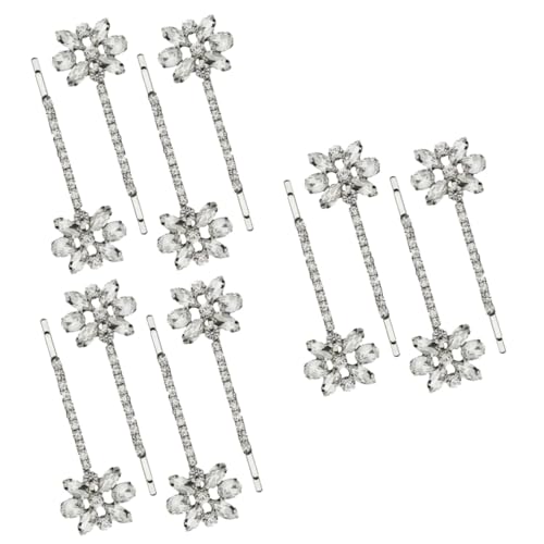 HAPINARY 3er-sets Haarspange Mit Strasssteinen Haarnadel Mit Blumen-design Für Frauen Und Mädchen Für Besondere Anlässe 2 Paar X 3 von HAPINARY