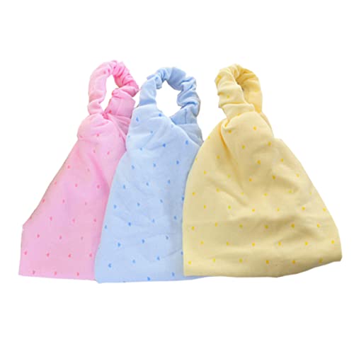 HAPINARY 3stücke Baumwollkopftuch Winddicht Für Damen Weich Und Bequem Stirnbänder Aus Baumwolle Für Kältere Tage Atmungsaktiv Und Hautfreundlich von HAPINARY