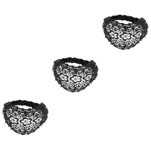 HAPINARY 3-teiliges Stirnband Breites Haarband Für Damen Dekoratives Haar-accessoire Künstlicher Kopfschmuck Elegant Und Charmant Für Party Hochzeit Weihnachten von HAPINARY