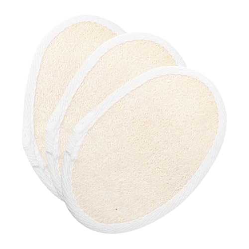 HAPINARY 3stücke Luffa Schwamm Badetücher Für Dusche Luffaschwamm-peeling Mit String Natürlicher Luffa Schwamm Für Peeling Und Hautreinigung Luffaschwamm-schrubber Für Glatte Haut von HAPINARY
