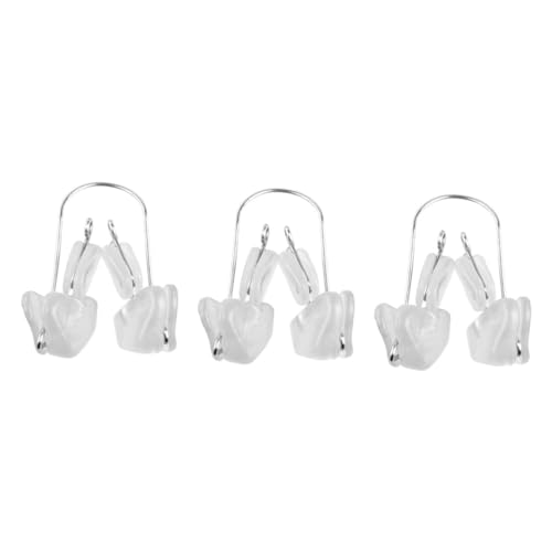 HAPINARY 3stücke Transparent Nose Shaping Clip Für Damen Einstellbarer Nasenformer Minuten Täglich Für Gerade Nasenbrücke Einfach Zu Tragen Reinigen von HAPINARY