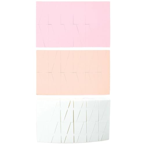 HAPINARY 3taschen Make-up-quaste Schwamm Kosmetische Schwämme Keil Make-up Schwamm Keil Puff Für Frauen Anwendung Mit Foundation Concealer Puder Lidschatten von HAPINARY