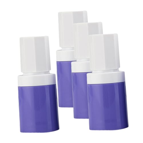 HAPINARY 4 Stck. Airless Pumpflaschen Teilig Vakuumdichte Kosmetikbehälter mit Achteckigem Deckel Nachfüllbare Reise Lotion Flaschen für Flüssigkeiten Foundation für Damen Unterwegs von HAPINARY