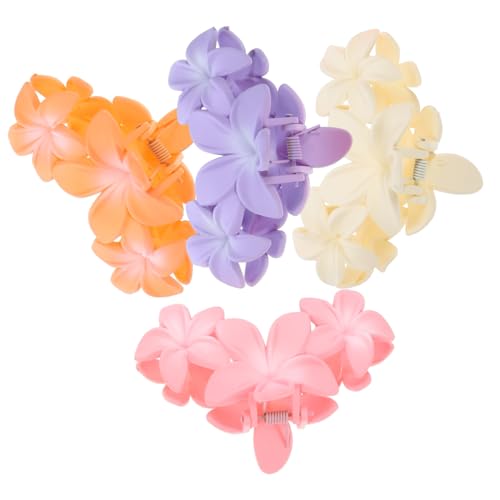 HAPINARY 4er Satz Blumen-haarschmuck Blumen-krallen-haarspangen Haarspangen Für Damen Stabil Langlebig Sicherer Halt von HAPINARY