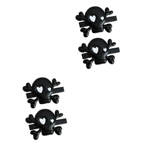 HAPINARY 4 Stück Haarnadeln, Süße Haarspangen, Haarspangen Für Halloween, Halloween Skelett Haarspange, en Skelett Knochen, Für Frauen, Clips Für von HAPINARY