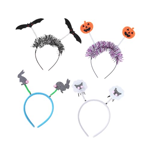 HAPINARY 4 Stück Halloween-stirnband Haarschmuck Mädchen Vlies Filzstoff Kind von HAPINARY