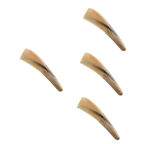 HAPINARY 4 Stück Kopfhautkamm Massagefunktion Entwirrer Weich Und Bequem Für Männer Und Frauen von HAPINARY