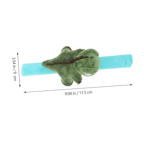 HAPINARY 4 Stück Plüsch Tier Slap armband Armband für Partygeschenke Cartoon Animal Design Kuscheliges Stofftier Handgelenkschmuck Geschenk Ab Jahren von HAPINARY